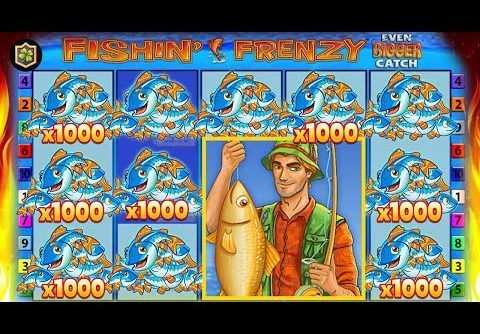 Big Win New Online Slot 🔥 Fishin’ Frenzy Even Bigger Catch 🔥 Blueprint Gaming – All Features