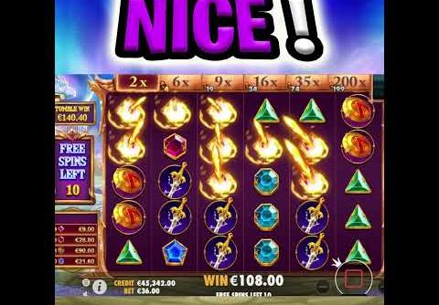 SWORD OF ARES SLOT 🔥 BIG WIN 🍀 BONUS EPIC FREE SPIN‼️ #shorts