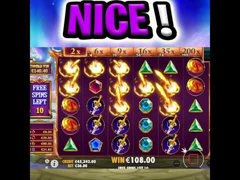 SWORD OF ARES SLOT 🔥 BIG WIN 🍀 BONUS EPIC FREE SPIN‼️ #shorts