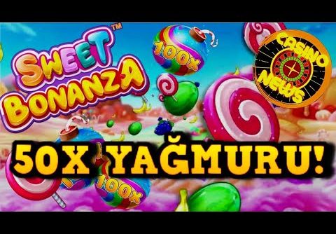 SWEET BONANZA ~ BİG WİN YOLU 50 ÇARPANLA AÇILDI . #sweetbonanza #bonanza #slot #bigwin