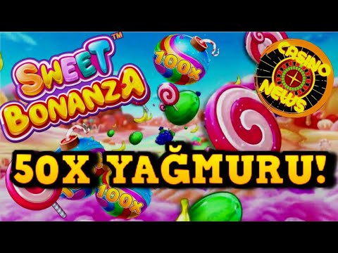 SWEET BONANZA ~ BİG WİN YOLU 50 ÇARPANLA AÇILDI . #sweetbonanza #bonanza #slot #bigwin