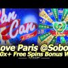 I Love Paris @Soboba! 100x+ Free Spins Big Win Bonus with 6x Love Wheel Trigger!