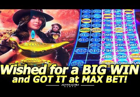 Max Bet BIG WIN! My First Attempt in the NEW Pirate and Explorer Magic Lamp slots at Yaamava!