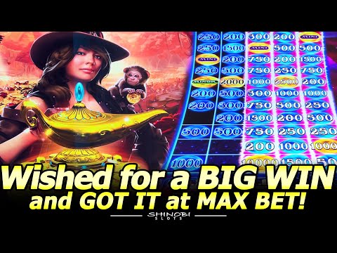 Max Bet BIG WIN! My First Attempt in the NEW Pirate and Explorer Magic Lamp slots at Yaamava!