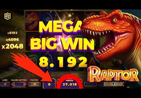 🔥 Player Hits EPIC Big WIN On 🔥 Raptor Doublemax – Online Slot – Yggdrasil Gaming – All Features