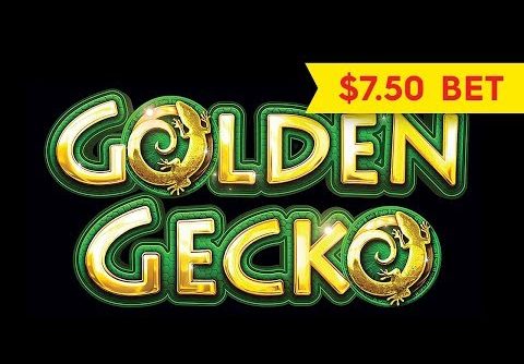 Golden Gecko Slot – BIG WIN LONGPLAY – $7.50 Max Bet!