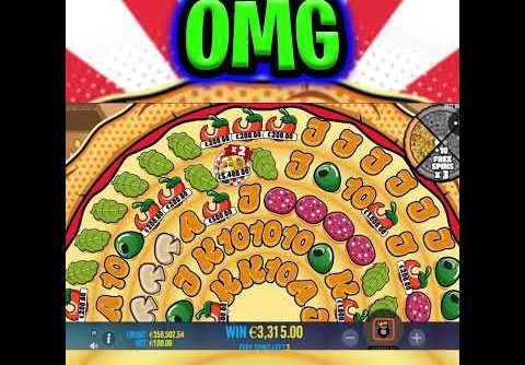 PIZZA PIZZA PIZZA 🔥 SLOT RARE GOLDEN COLLECTOR MEGA BIG WINS‼️ #shorts