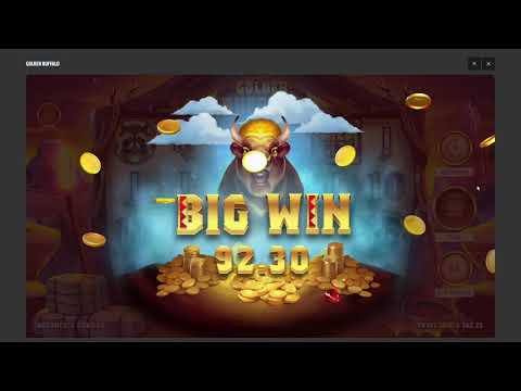 Golden Buffalo Slots On Ignition – Big Win!