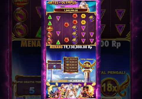 Gates of olympus slot ❗️big win  722X  bet ❗️win 72jt #shorts #gatesofolympusslot #slotgacorhariini