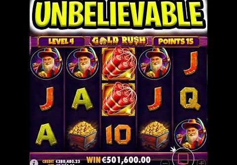 GOLD RUSH SLOT 😵 €1.500 BET MEGA JACKPOT 🔥 BIG WIN OMG THIS IS HUGE‼️ #shorts