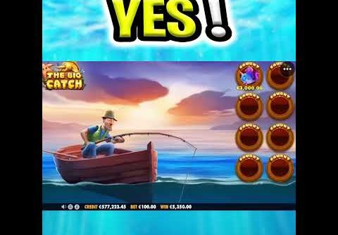 I GOT THE BIGGEST FISH EVER 🐟 FISHIN REELS SLOT 🔥 MEGA BIG WIN‼️ #shorts