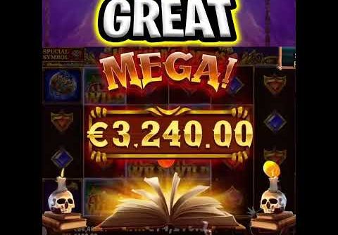 MAGICIAN SECRETS SLOT 🤑 MEGA BIG WINS ON  €100 MAX BET OMG‼️ #shorts