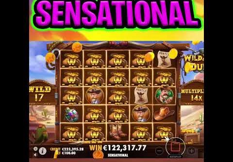 Wild West Duels 🔥 Super Big Win 🤑 Omg €100 Max Bet so Many Wilds‼️ #shorts