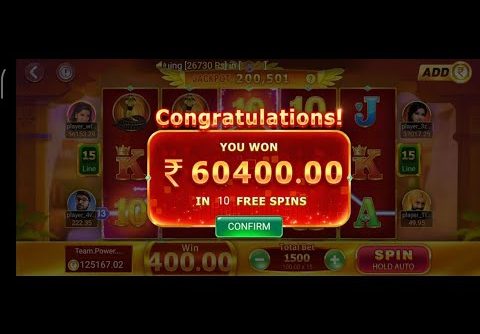 125000 Jackpot Spin Win – Jackpot trick – Teenpatti Circle download – Jackpots tricks