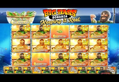 BIG BASS BONANZA – KEEPING it REAL –  NEW RECORD 5 GOLD FISHERMAN HUGE CASINO WIN BONUS BUY