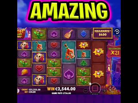MUERTOS MULTIPLIER 🤑 SLOT THE BEST FREE SPIN EVER 🔥 SO MANY BIG WINS‼️ #shorts