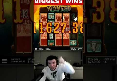 INSANE WIN #trainwreckstv #slotonline #slots #slot #gambling