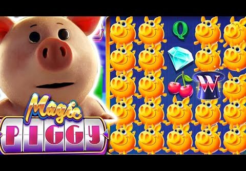 NEW MAGIC PIGGY SLOT 🐷 RECORD BIG WINS 🔥 €1.000 MAX BET SPINS‼️