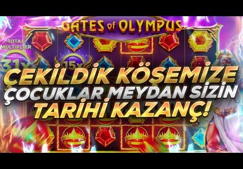 ⚡ GATES OF OLYMPUS ⚡ BU KAZANÇ ADAMI MARSA UÇURUR / RECORD BİG WİN !!! #gatesofolympus #slot