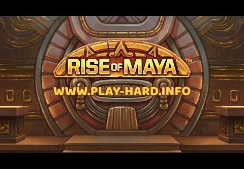 Rise of Maya by NetEnt & SUPER BIG WIN