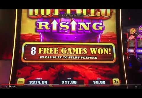 ***WARNING*** BIG WIN 2 Bonuses NEW BUFFALO GOLD SLOT GAME: Buffalo Triple Power is SUPER TOUGH!!!