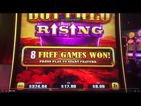 ***WARNING*** BIG WIN 2 Bonuses NEW BUFFALO GOLD SLOT GAME: Buffalo Triple Power is SUPER TOUGH!!!