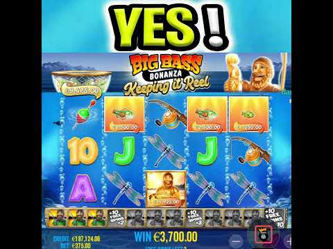 BIG BASS BONANZA 🔥 SLOT GOLDEN COLLECTOR 😮 MEGA WINS FREE SPIN‼️ #shorts