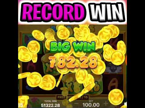 MY BIGGEST RECORD WIN 🤑 FOR THE NEW BOZO CATS SLOT 🔥 OMG MUST SEE‼️ #shorts