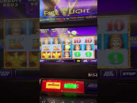 Big Win At Fire Light Slot Machine #slotmachine #slotmachines #slots #casino #bigwin