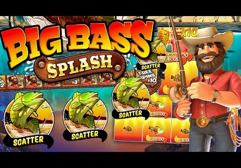 BIG BASS SPLASH 4 Scatter Bonus 🎣  🐠 MAX LEVEL 10X! MASSIVE WIN