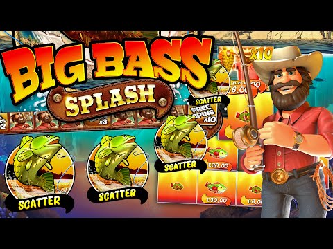 BIG BASS SPLASH 4 Scatter Bonus 🎣  🐠 MAX LEVEL 10X! MASSIVE WIN