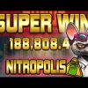 GRAND JACKPOT 🔥 EPIC WIN – X94.404,00 🔥 Nitropolis 3 🔥 Online Slot Big Win – ELK Studios