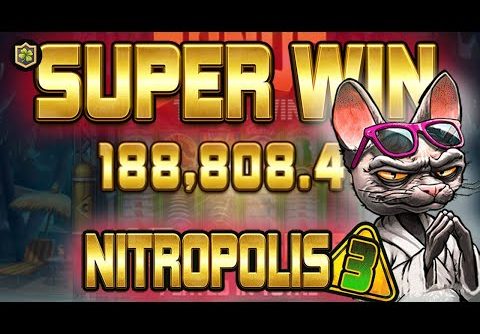 GRAND JACKPOT 🔥 EPIC WIN – X94.404,00 🔥 Nitropolis 3 🔥 Online Slot Big Win – ELK Studios