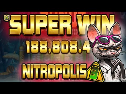 GRAND JACKPOT 🔥 EPIC WIN – X94.404,00 🔥 Nitropolis 3 🔥 Online Slot Big Win – ELK Studios