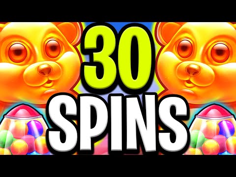 SUGAR RUSH SLOT 🔥 €10.000 MAX BET BONUS 😮 30 FREE SPINS‼️ *** BIG WINS ***