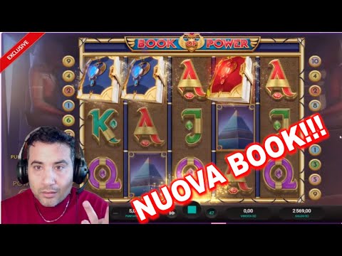 🔥 BIG WIN  📚 BOOK OF POWER Relax Gaming | SLOT ONLINE ITALIA | EXE SLOT | ESCLUSIVE