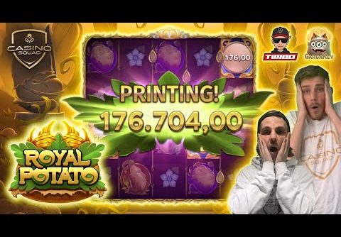 ROYAL POTATO SLOT 🔥  LANDS INSANE RECORD WIN! 🔥