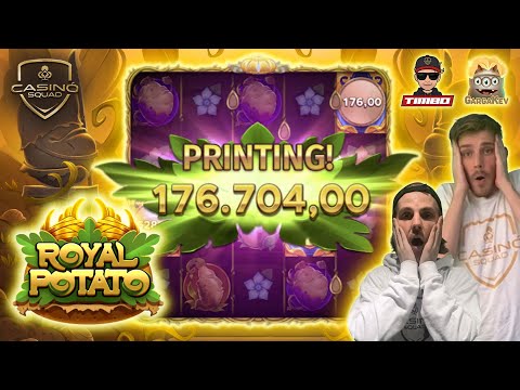 ROYAL POTATO SLOT 🔥  LANDS INSANE RECORD WIN! 🔥