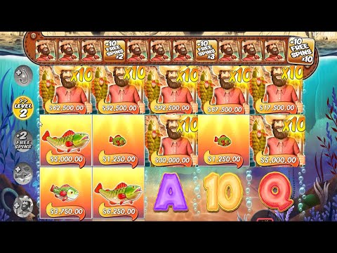 HIT 7 FISHERMAN with 10X MULTIPLIER on BIG BASS SPLASH – HUGE WIN BONUS BUY GAME