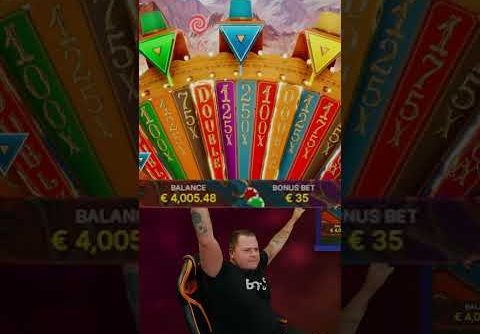 Crazy Time Big Win 5X Top Slot  #shorts #casino #youtubeshorts