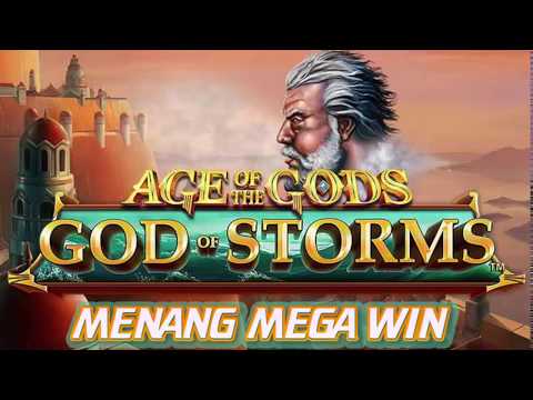 Menang Mega Win Jackpot Slot God of Storms (Playtech)