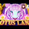 *BIG WIN!* LOTUS LAND (Konami) MULTIPLIERS, TIGERS, GATORS, MUSTANGS OH MY!!! Slot Machine Bonus