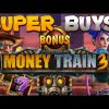 *SUPER BONUS BUYS* ON MONEY TRAIN 3 BY RELAX GAMING, LOOKING FOR A BIG WIN!!