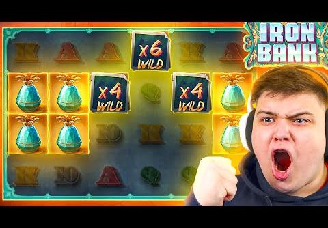 HUGE WIN On IRON BANK SLOT!! (STREAM HIGHLIGHTS)