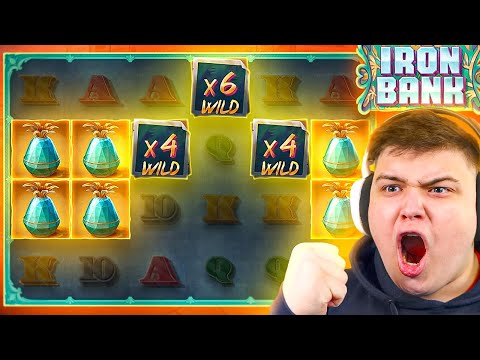 HUGE WIN On IRON BANK SLOT!! (STREAM HIGHLIGHTS)