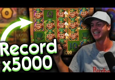 Record win x5000 on Leprechaun Goes Wild – TOP 5 STREAMERS BIGGEST WINS OF THE WEEK
