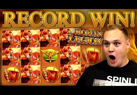 RECORD BONUS WIN ON ROMAN LEGION SLOT!!!