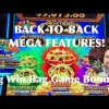 Boost Mega Features on Back-to-Back Spins on the Fu Dai Lian Lian Peacock Slot Machine! Big Wins!!!