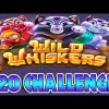 Making a Profit Challenge $20 on Wild Whiskers MEGA WIN Chumba Casino