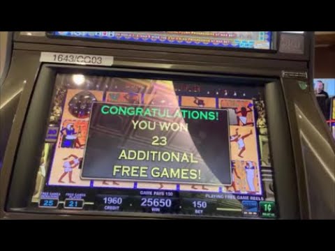 PHARAOHS FORTUNE RETRIGGER 5X MULTIPLIER RARE MASSIVE BIG WIN SLOT MACHINE BONUS